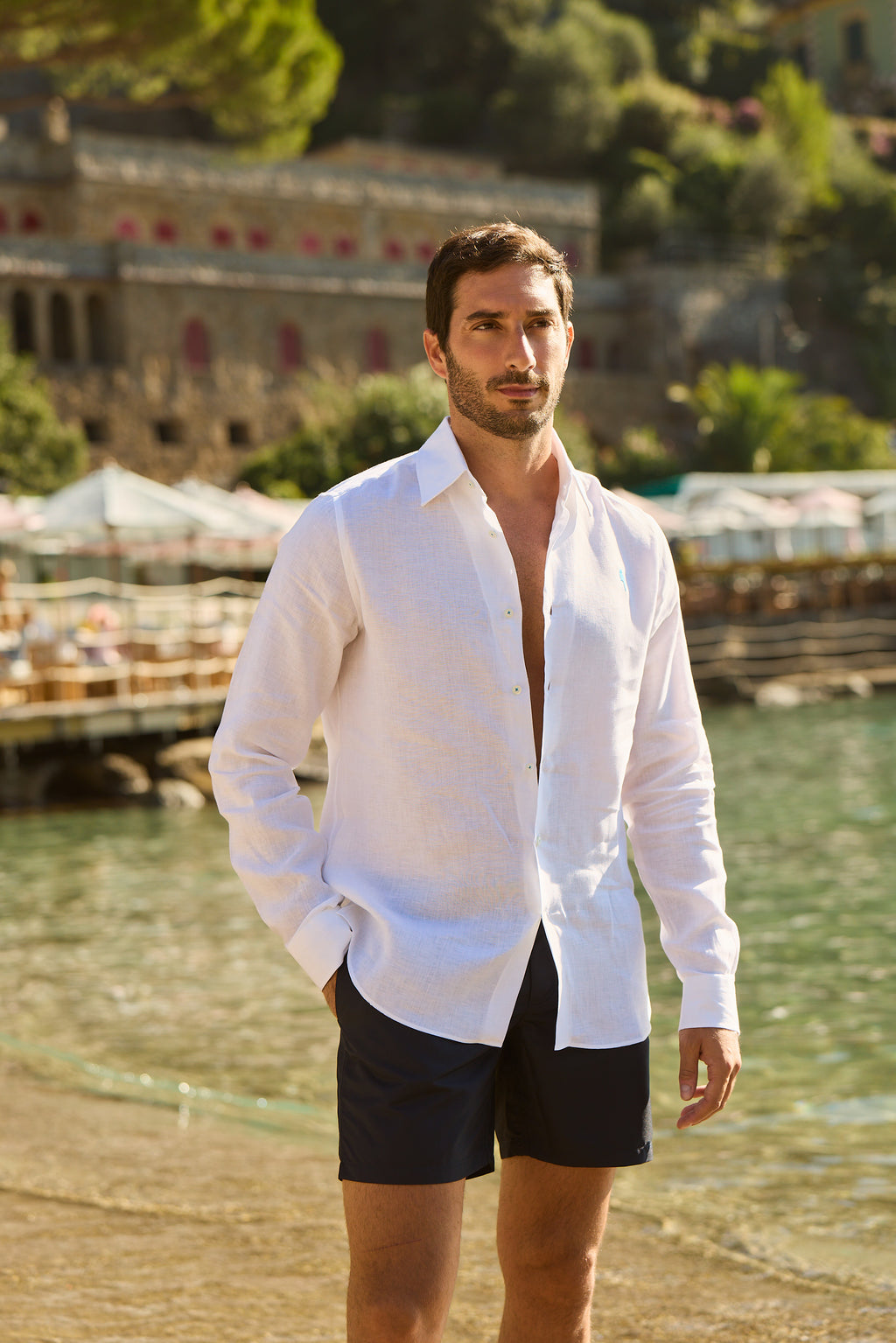 Camicia in lino PORTOFINO 