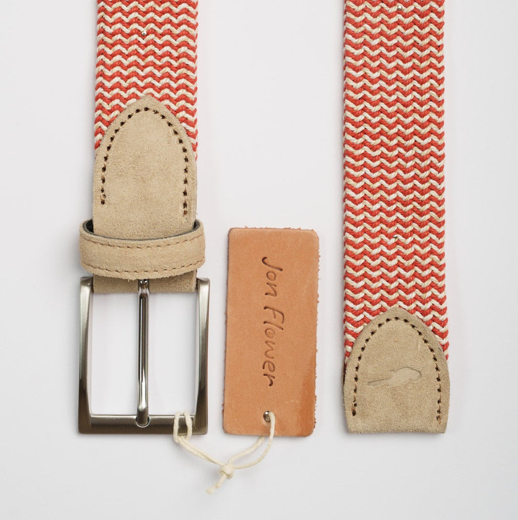 SAINT TROPEZ Linen Braided Belt