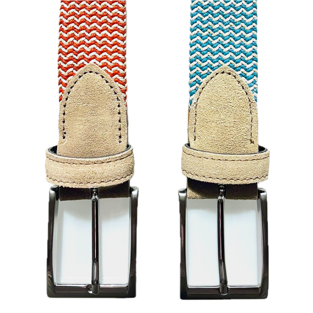SAINT TROPEZ Linen Braided Belt